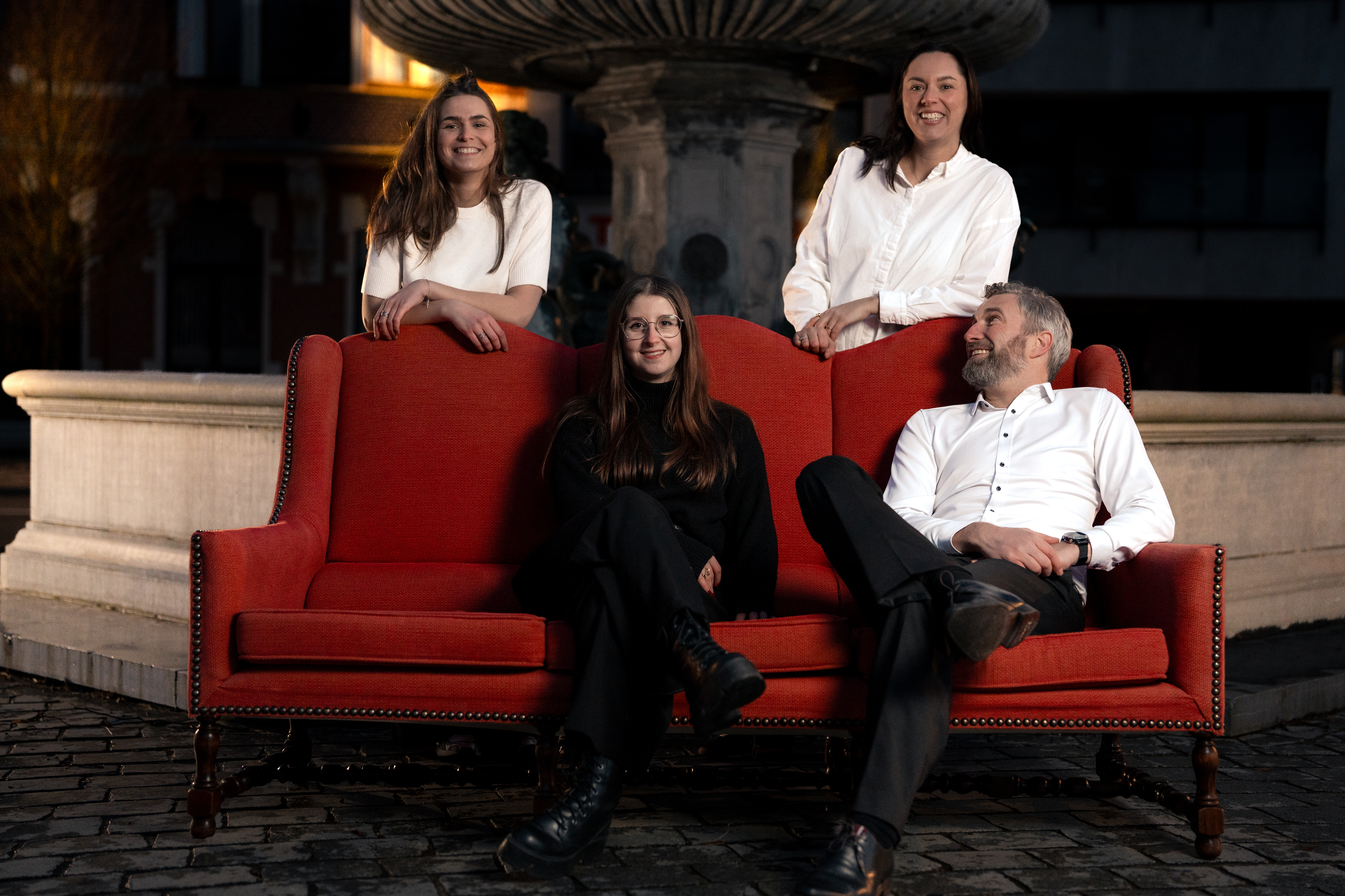 Team marketing van studio Roger